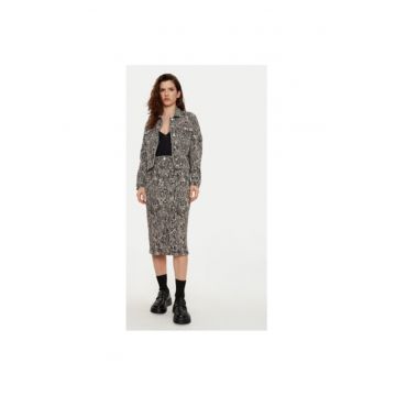 Geaca dama -  305183057 - Bumbac - 34 EU - Maro