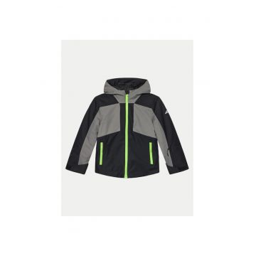 Geaca ski baieti -  303943912 - Poliester - Negru