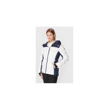 Geaca ski dama -  301770657 - Poliester reciclat/Poliester - Alb