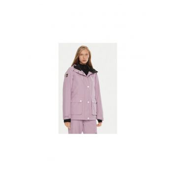 Geaca ski dama -  304704147 - Poliester reciclat - Violet