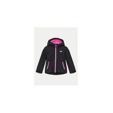 Geaca ski fete -  303943738 - Poliester - 122 CM - Negru