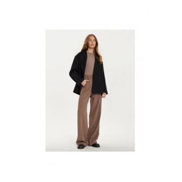 Palton dama -  304386213 - Poliester - XL INTL - Negru