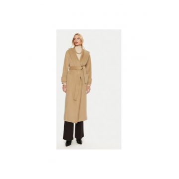 Palton dama -  304776373 - Poliester - 44 EU - Maro