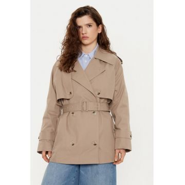 Trench dama -  305182982 - Bumbac/Poliester - Bej