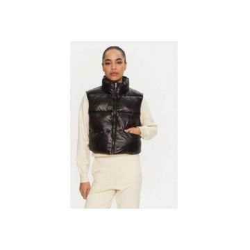 Vesta dama -  304397080 - Poliamida - Negru