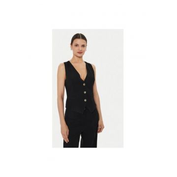 Vesta dama -  304549601 - Viscoza/In - Negru