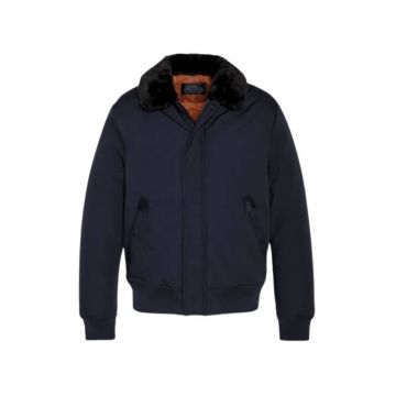 Geaca Bomber Cu Fermoar -
