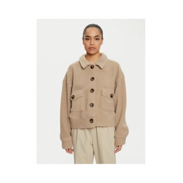Geaca dama -  304122187 - Poliester - Bej - Bej