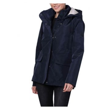 Geaca de dama  bleumarin - parka de iarna - S -