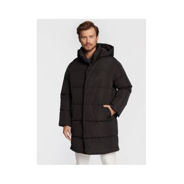 Geaca de iarna barbati  52S00742-1T004085 - Poliester - 58 EU - Negru