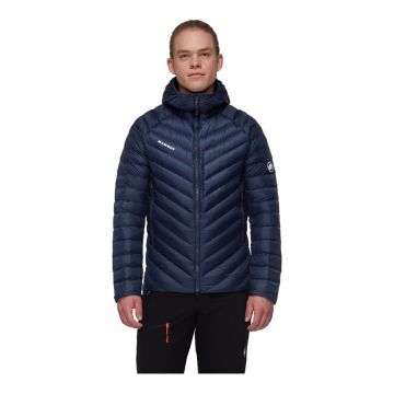 Jacheta Barbati Broad Peak In Hooded Marine-black