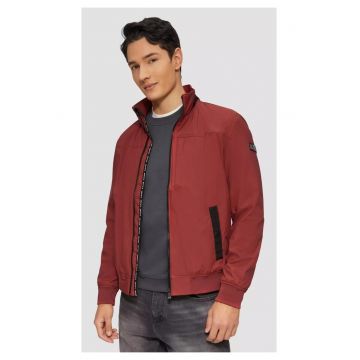Jacheta barbati tip aviator - Rosu inchis