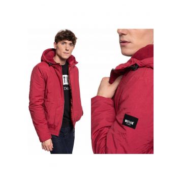 Jacheta De Tranzitie -  Daniel H Blouson - Croiala Normala - Fermoar - Rosu - 2 Buzunare - Rosu