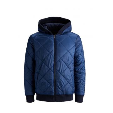 Jacheta reversibila cu gluga -