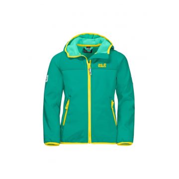 Jacheta softshell cu buzunare cu fermoar