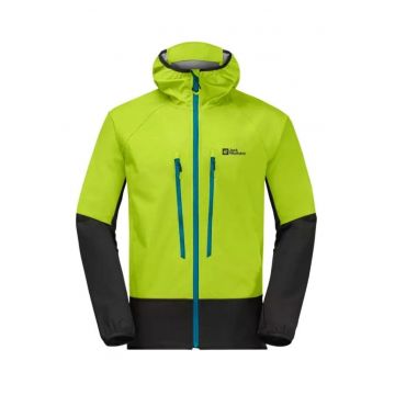 Jacheta softshell cu model colorblock
