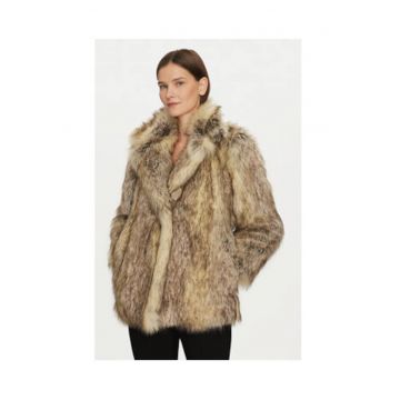 Palton dama -  V9990022S 3984 Bej - acril - poliester - poliamida