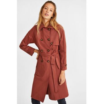 Trenci cu cordon in talie si model
