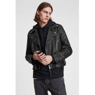 Jacheta biker de piele Tavis