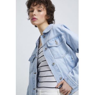 Medicine geacă din denim femei, de tranziție