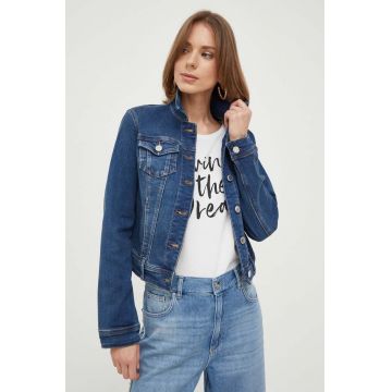 Morgan geacă din denim femei, de tranziție