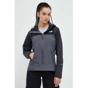 The North Face jacheta de exterior Stratos culoarea gri