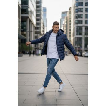 Geaca barbati  bleumarin 5226