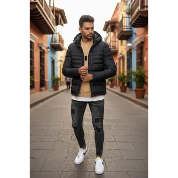 Geaca barbati  neagra 5208 116