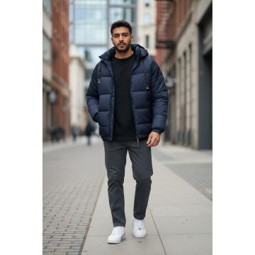 Geaca barbati neagra M2302