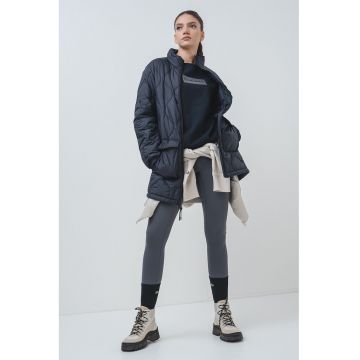Jacheta regular-fit cu guler mediu