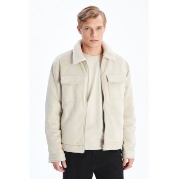 Palton scurt slim fit