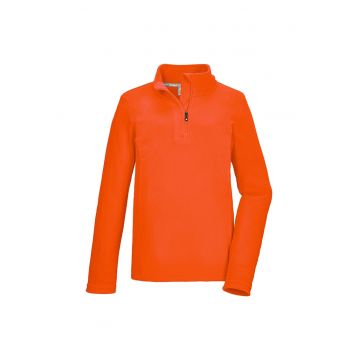 Bluza fleece KSW 248 BYS FLC SHRT -  Portocaliu - Marimea 140