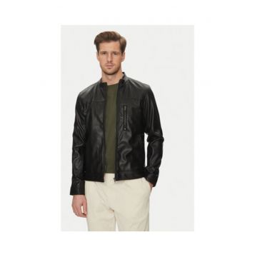 Geaca barbati -  BLEND-20717907 - piele ecologica - negru