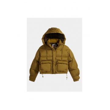 Geaca dama -  303342791 - Poliester -Verde