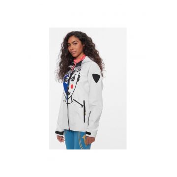 Geaca ski dama -  303890506 - Poliester - Alb