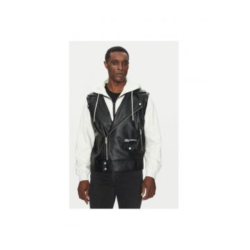 Jacheta barbati  A1M15005 - Piele sintetica - M INTL - Negru