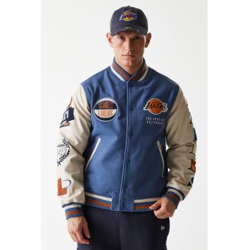 Jacheta Varsity cu aplicatie logo NBA