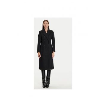 Palton dama -  304480010 - Poliester/Lana - Negru