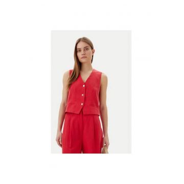 Vesta dama  LS2502007 - Tencel/In - Rosu