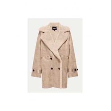 Cojoc dama -  304498718 - Piele ecologica - Bej