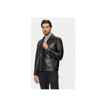 Geaca barbati -  304305023 - Piele naturala - Negru