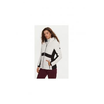 Geaca ski dama -  304336140 - Poliester reciclat - Alb