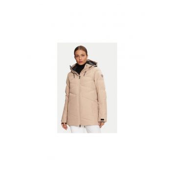 Geaca ski dama -  304735318 - Poliester reciclat - M INTL - Bej