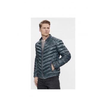 Geaca barbati -  303854935 - Piele naturala - 52 EU - Verde