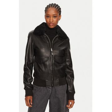 Geaca barbati -  304328350 - Piele naturala - Negru