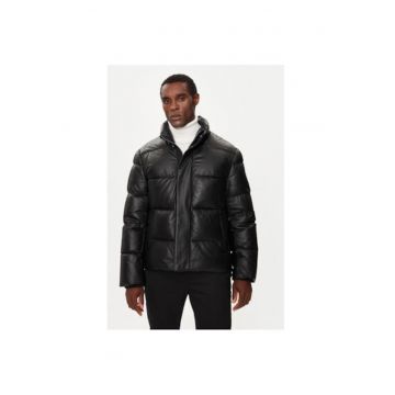 Geaca barbati -  304452987 - Piele naturala - Negru