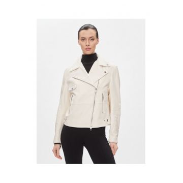 Geaca dama -  303659769 - Piele naturala - Bej - Bej