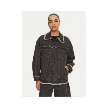 Geaca de blugi dama -  304998478 - Bumbac - Gri - Gri