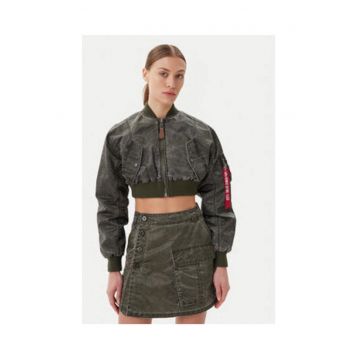 Geaca pentru dama -  156002 142 - poliamida - verde -