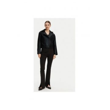 Jacheta dama  P4JJ6XIY - Poliester/Rayon - Negru